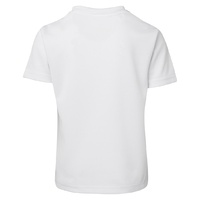 White Polyester T-Shirt (Simple Sublimated Design) - Adult