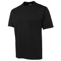Black Cotton T-Shirt (Simple Vinyl Design) - Adult