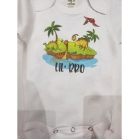 Dinosaur Island Design Onesie - Personalised Name