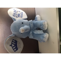 Birth Annoncement Plush Elephant