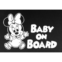 Baby on Board - Minnie Mouse